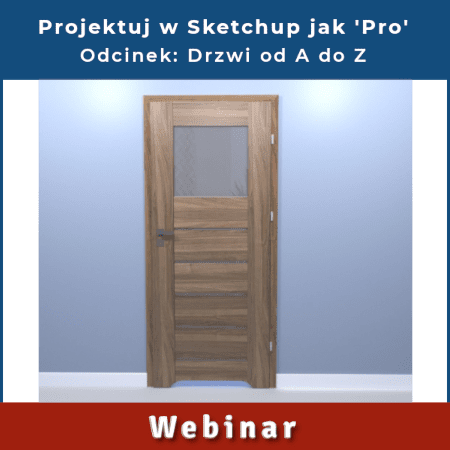 Drzwi w Sketchup - Webinar 'Projektuj jak Pro'